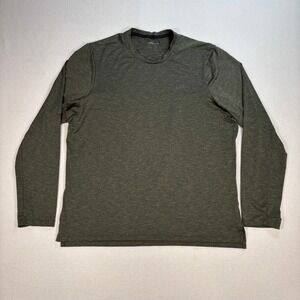 Outdoor Research ActiveIce Spectrum‎ Sun T-Shirt Men's M Green Thumb Hole Hiking